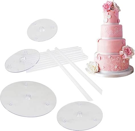 Piliers et dowels pour gâteaux à étages