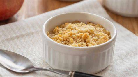 Infographie: étapes clés pour un crumble léger sans beurre