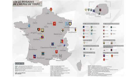 Infographie: Composition des brigades et format du concours