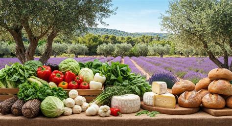 Carte de France mettant en avant les produits du terroir