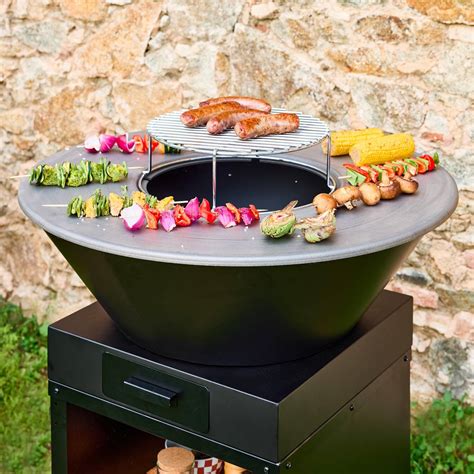 grille de cuisson et couvercle
