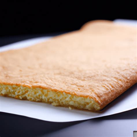 Préparation de la génoise au four