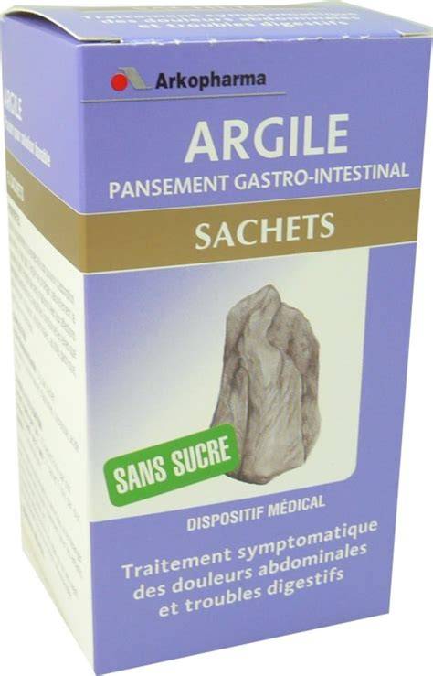 argile et pansement gastrique et intestinal