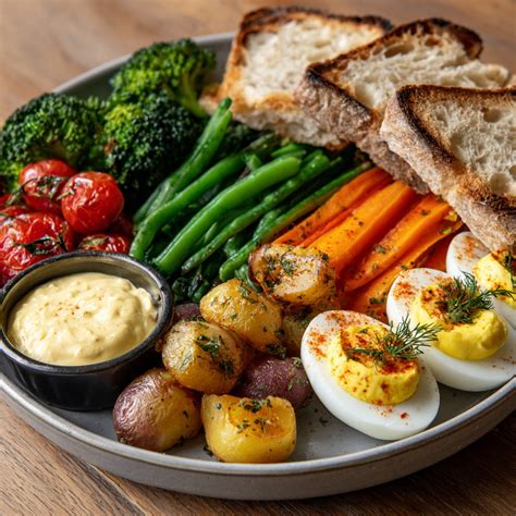 Bol avec les ingrédients pour l'aïoli