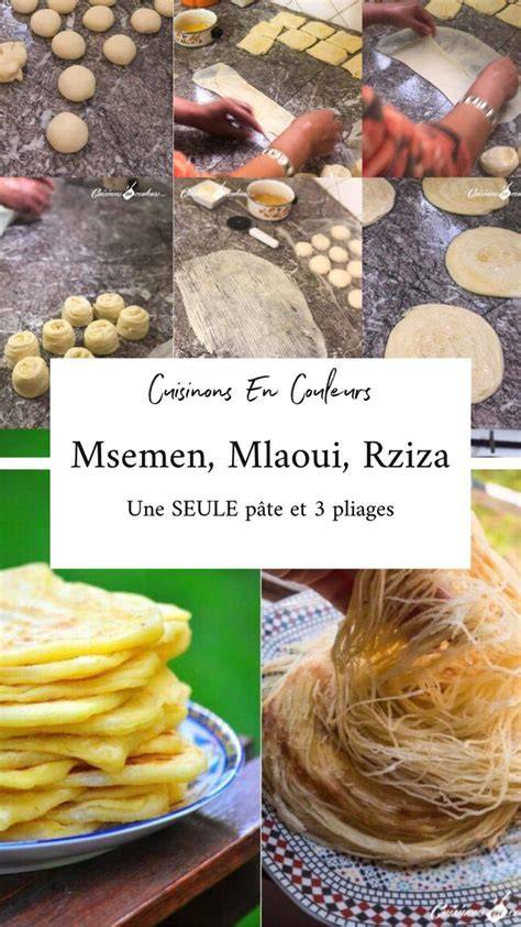 schéma d'étapes de pliage msemen
