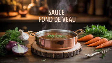Illustration d’accords mets et sauces fond de veau