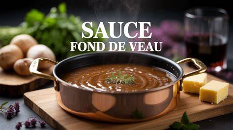 Carte mentale des associations fond de veau et plats