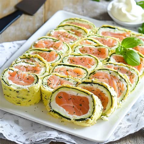 Variations roulé saumon