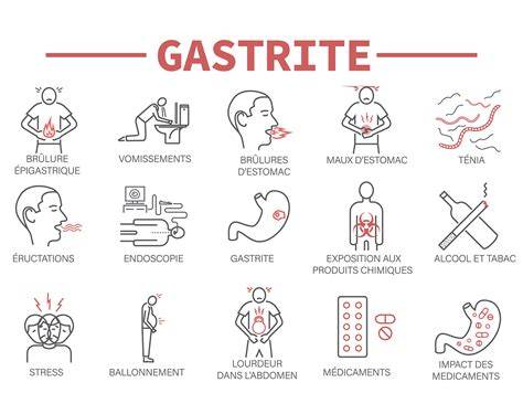 schéma alimentation gastrite et muqueuse