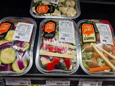 Des légumes coupés et prêts à cuire