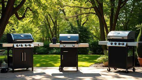 schéma comparaison types barbecue