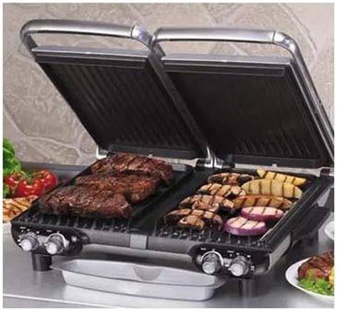 grill george foreman double surface vue