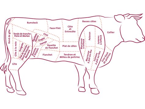 morceaux de paleron de boeuf crus dans un plat