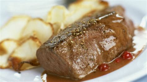 Pavés de biche poêlés