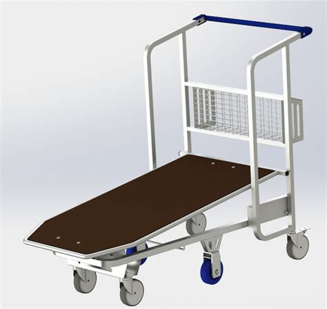 Chariot de livraison d'appareils de cuisine