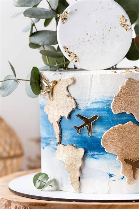 Gâteau décoré avec colorant doré et argent