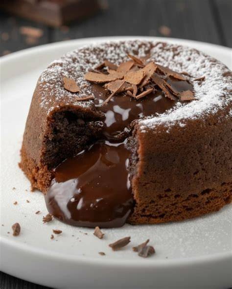 Infographie: Étapes clés de la préparation du moelleux au chocolat avec ganache