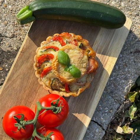 Tartelette fleur provençale garnie