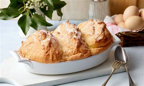 Schéma des trois montagnes représentées par les Salzburger Nockerl