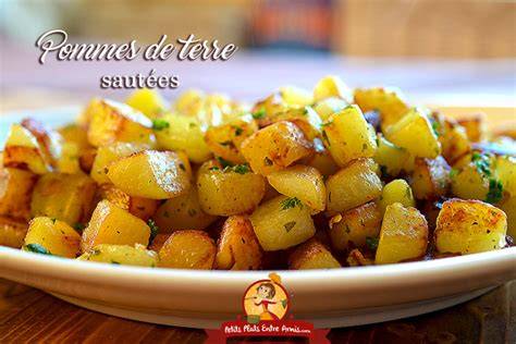 Riz pilaf, pommes de terre sautées et couscous