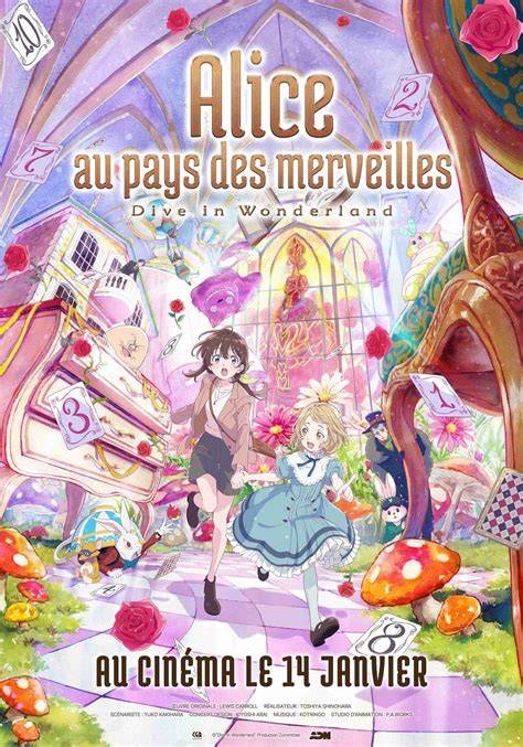 illustration des ingrédients du pays des merveilles
