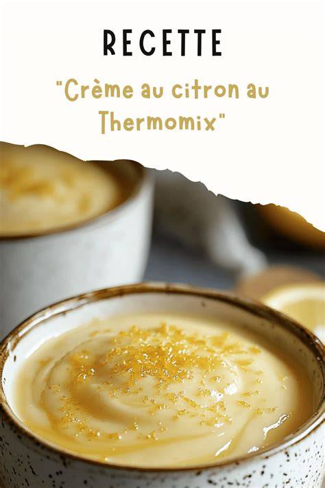illustration préparation crème citron Thermomix