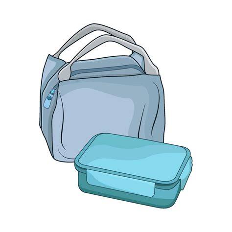 contenance lunch box illustration