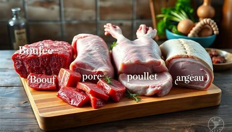 Infographie: bases et temps de marinade par type de viande