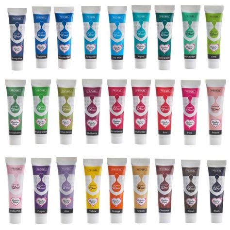Tube de colorant alimentaire en gel ProGel Rainbow Dust