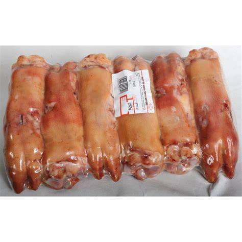 pieds de porc cuisson sous vide image explicative