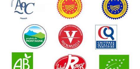 illustration logos et labels qualité Aviculture