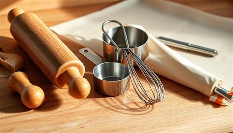 matériel de pâtisserie propre pour meringue