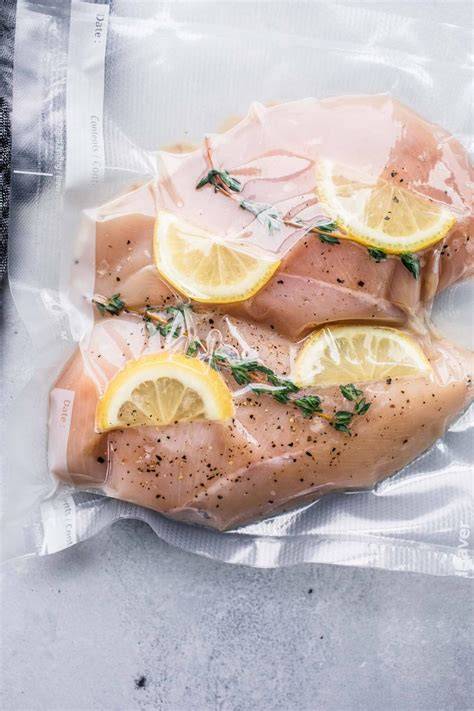 carnet visuel cuisson sous vide poulet