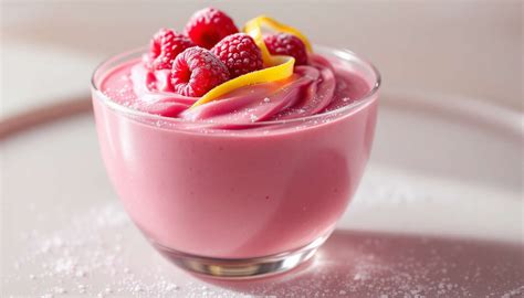 Mousse de framboise