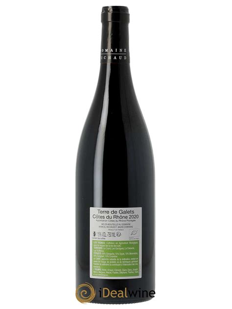 Bouteille de Terre de Galets