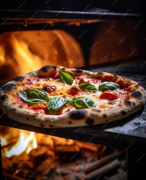 Une pizza Margherita appétissante sortant du four