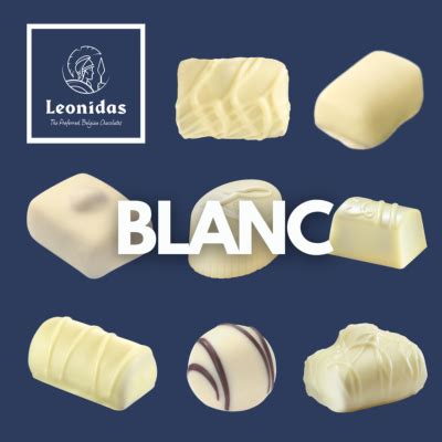 Une variété de chocolats blancs en pistoles