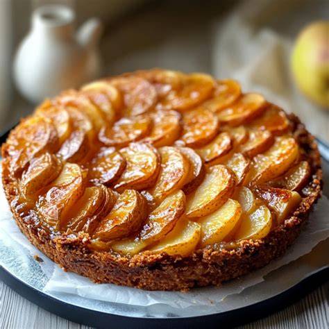 gâteau pomme italien slices et amandes (illustration du gâteau fini)