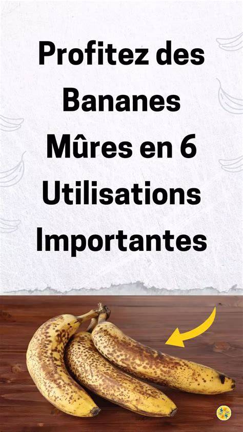 Illustration: schéma des utilisations des bananes trop mûres dans les recettes anti-gaspillage