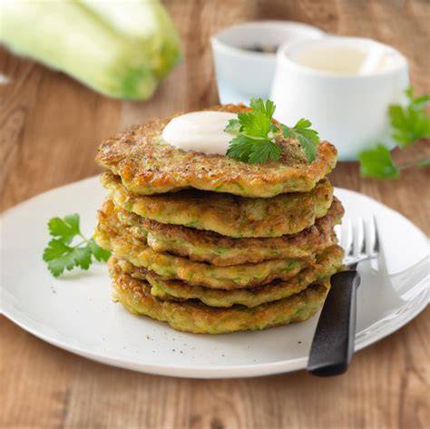 Infographie: étapes clés de la préparation des galettes de courgettes