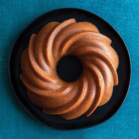 Schéma du moule Bundt et de son centre