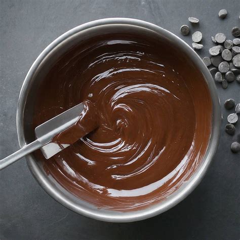 Préparation de la ganache au chocolat