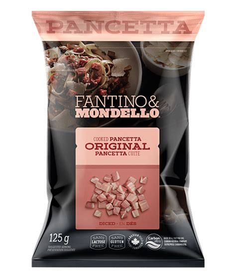 Pancetta coupée en dés