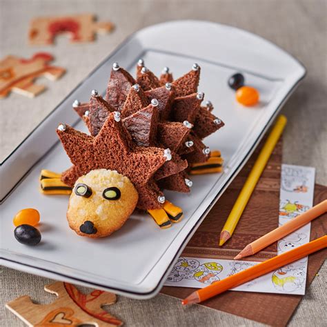 image hérisson chocolat decoration