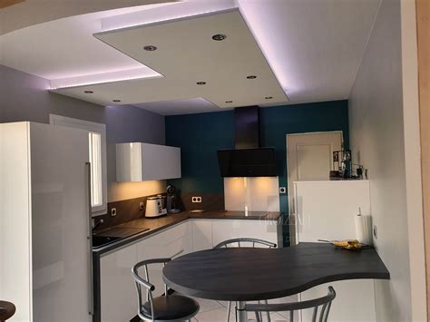 Faux plafond suspendu cuisine