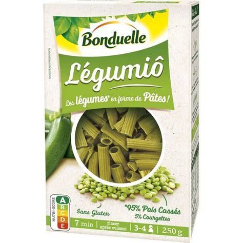 Pâtes de pois cassés sans gluten - nutrition et cuisson