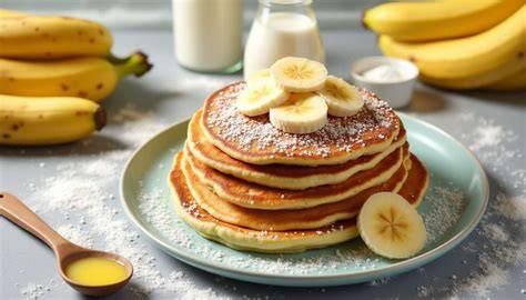 Carte de cuisson des pancakes banane sans beurre