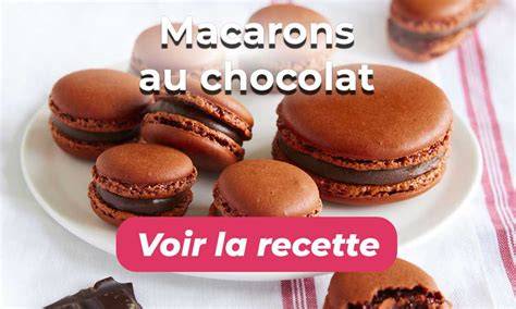 diagramme recettes macarons coco-chocolat