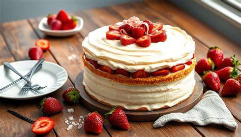 fraisier sans gluten sans lactose