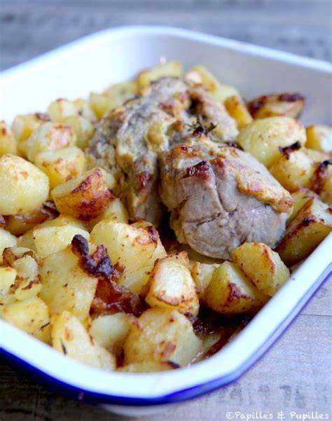 illustration filet de veau et pommes de terre
